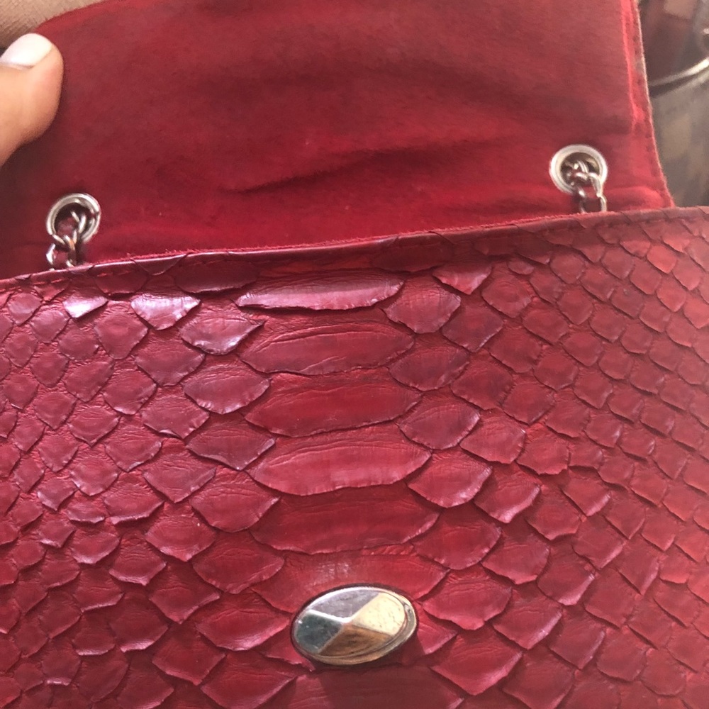 Real Python Leather Purse - image 4